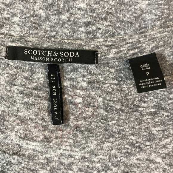 [126] SCOTCH & SODA Text Artwork T-Shirt - Picture 4 of 5